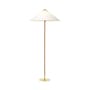 9602 Floor lamp textile white beige / Fabric - 1935 reissue - Gubi