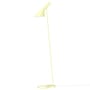 AJ Floor lamp metal yellow / H 130 cm - Adjustable / Arne Jacobsen, 1957 - Louis Poulsen