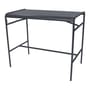 hoher Tisch Luxembourg metall grau schwarz / für 4 Personen - 126 x 73 cm - Fermob