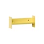 Regal Pli Slim metall gelb / B 30 x T 10 cm - TIPTOE
