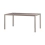 Table rectangulaire Piave beige / 160 x 90 cm - Stratifié texturé - NARDI