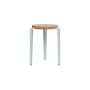 Tabouret empilable Lou / H 45 cm - Chêne éco-certifié - TIPTOE