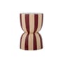 Tavolino d'appoggio Vrea metallo rosso / Ø 31 x H 46 cm - Bloomingville