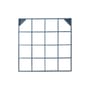 Etagère murale Bekka bois bleu / 70 x 70 x P 10 cm - Bloomingville