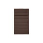Zubehör  textil braun / Kissen für Lounge Sessel Dapple - Ferm Living