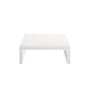 Couchtisch Quaderna plastikmaterial weiß / 90 x 90 x H 30 cm - Superstudio, 1972 - Zanotta