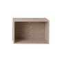 Etagère Stacked / Large rectangulaire 65x43 cm / Avec fond - Muuto