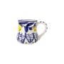 Mug Maxima céramique bleu / Ø 9,5 x H 11,5 cm - 510 ml - Bloomingville