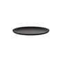 Plateau Pleats métal noir / Ø 31 cm - Alessi
