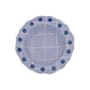 Quadri Soup plate ceramic purple / Set of 6 - Ø 23 cm / Hand-painted - Bitossi Home