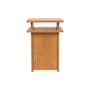 Table de chevet Ratio bois naturel / 1 porte - Frama 