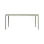 Table rectangulaire Dapple métal vert / 160 x 90 cm - Ferm Living