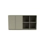 Anrichte Pair holz grau / B 139,2 x T 38 x H 72,6 cm - MONTANA