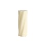 Candela a blocco Soft Serve cera bianco / H 24,5 cm - Hay