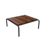 Avon Coffee table natural wood / 81 x 81 cm - Heat treated Ashwood - Houe