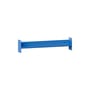 Scaffale Pli Slim metallo blu / L 60 x P 10 cm - TIPTOE