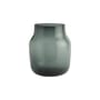Silent Vase glass green / Ø 20 x H 23 cm - Muuto