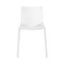 Chaise empilable Plana plastique blanc - Kristalia