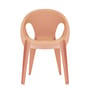 Fauteuil empilable Bell plastique orange / Polypropylène recyclé (éco-conçu) - Konstantin Grcic, 2020 - Magis