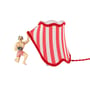 Lampada da tavolo Circus AbatJour - Bruno tessuto rosso - Seletti
