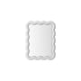 Miroir lumineux Illu LED plastique blanc / L 50 x H 65 cm - Normann Copenhagen