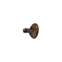 Patère Bubble Small verre marron / Ø 9,5 cm - Soufflé bouche - Petite Friture