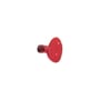 Patère Bubble Small verre rouge / Ø 9,5 cm - Soufflé bouche - Petite Friture