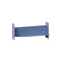 Regal Pli metall blau / B 45 x T 15 cm - TIPTOE