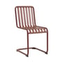 Stuhl Palissade Cantilever metall rot - Hay