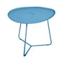 Cocotte Coffee table metal blue / W 55 x H 43.5 cm - Removable Tray - Fermob
