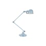Lampe de table Signal SI333 métal bleu / 2 bras - H 60 cm - Design 1950 - Jieldé