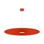 Carmen Pendant textile orange Large LED / Ø 120 cm - Hartô