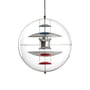 Sospensione VP Globe materiale plastico multicolore trasparente Ø 40 cm - Panton 1969 - Verpan