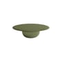 Table basse Alfarè vert / Ø 110  x H 30 cm - Béton - Zanotta