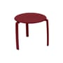 Table basse Alizé métal rouge / Ø 48 cm - Fermob