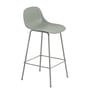 Chaise de bar Fiber Bar   / H 65 cm - Muuto