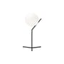 Lampe de table IC T1 High métal verre blanc noir / Ø 20 x H 53 cm - Michael Anastassiades, 2014 - Flos