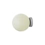 Pix Wall light plastic material white / Ø 20 cm - Recycled - Normann Copenhagen