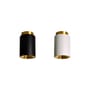  Promo pack metal black white / Set 2 Ceiling lights Tobo C85 - Ø 8.5 x H 13 cm - DCW éditions