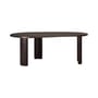Scrivania Boomerang legno marrone / 200 x 100 cm - Mogano massiccio - Ethnicraft
