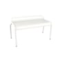 Banc empilable Luxembourg métal blanc / Compact - 2 places / L 90 cm - Fermob