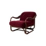 Gepolsterter Sessel Tria faser rot / Neuauflage 1973 - Gubi