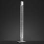 Mimesi LED Floor lamp metal transparent / Bluetooth - H 193 cm - Artemide