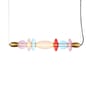 Pendelleuchte Léonor Horizontal glas bunt / L 82 cm - ELEMENTS LIGHTING