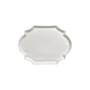 Servierplatte Perle Fine keramik weiß / 36,6 x 26,5 cm - Serax