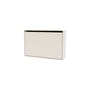 Schuhschrank Hide holz weiß / B 69,6 x H 46,8 x Prof. 20 cm - MONTANA