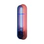 Wandleuchte mit Stromkabel Andy plastikmaterial blau / H 54 cm - Polyacryl - ELEMENTS LIGHTING