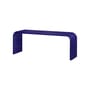 Banc Nokk métal bleu / L 114 cm - NOO.MA