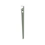  Base, legs metal grey with clamp bracket / H 75 cm - To create a table & desk - TIPTOE