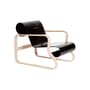 Fauteuil 41 Paimio bois noir / Alvar Aalto, 1932 - ARTEK